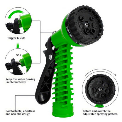 Flexible Garden Hose - Expandable Flexible Water Hose with Spray Gun