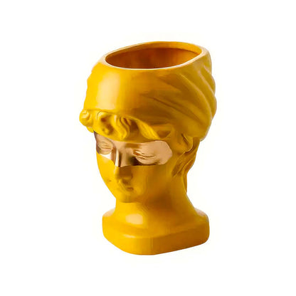 Waporwave style Girl Vase