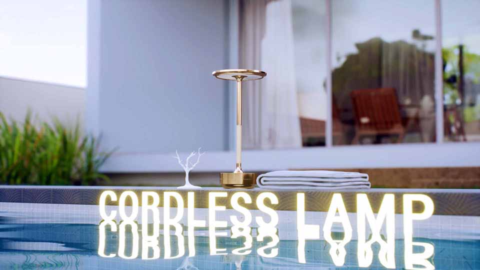 Load video: Cordless table lamps video presentation of collection by Decorling